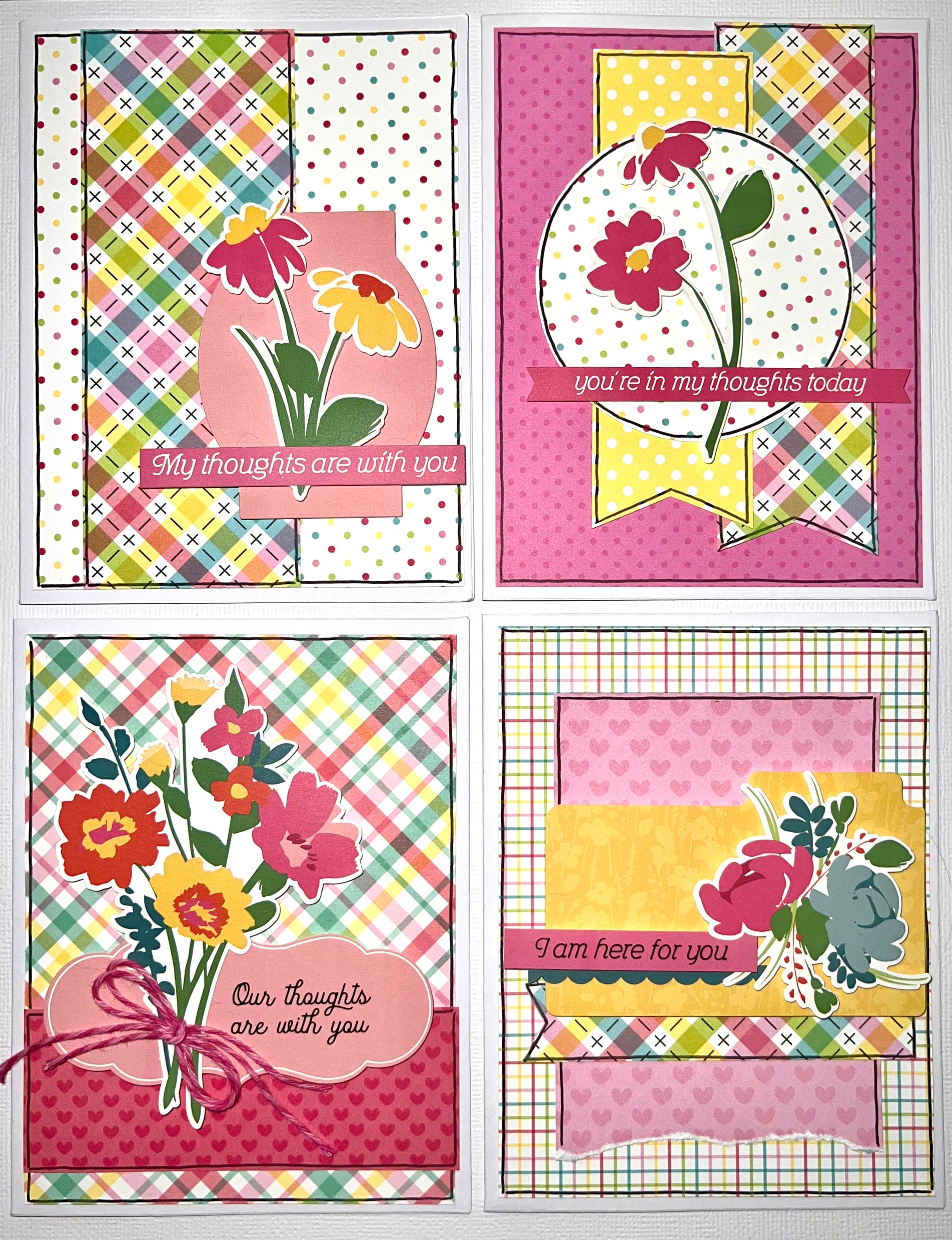 FLORAL SYMPATHY CARDS 2