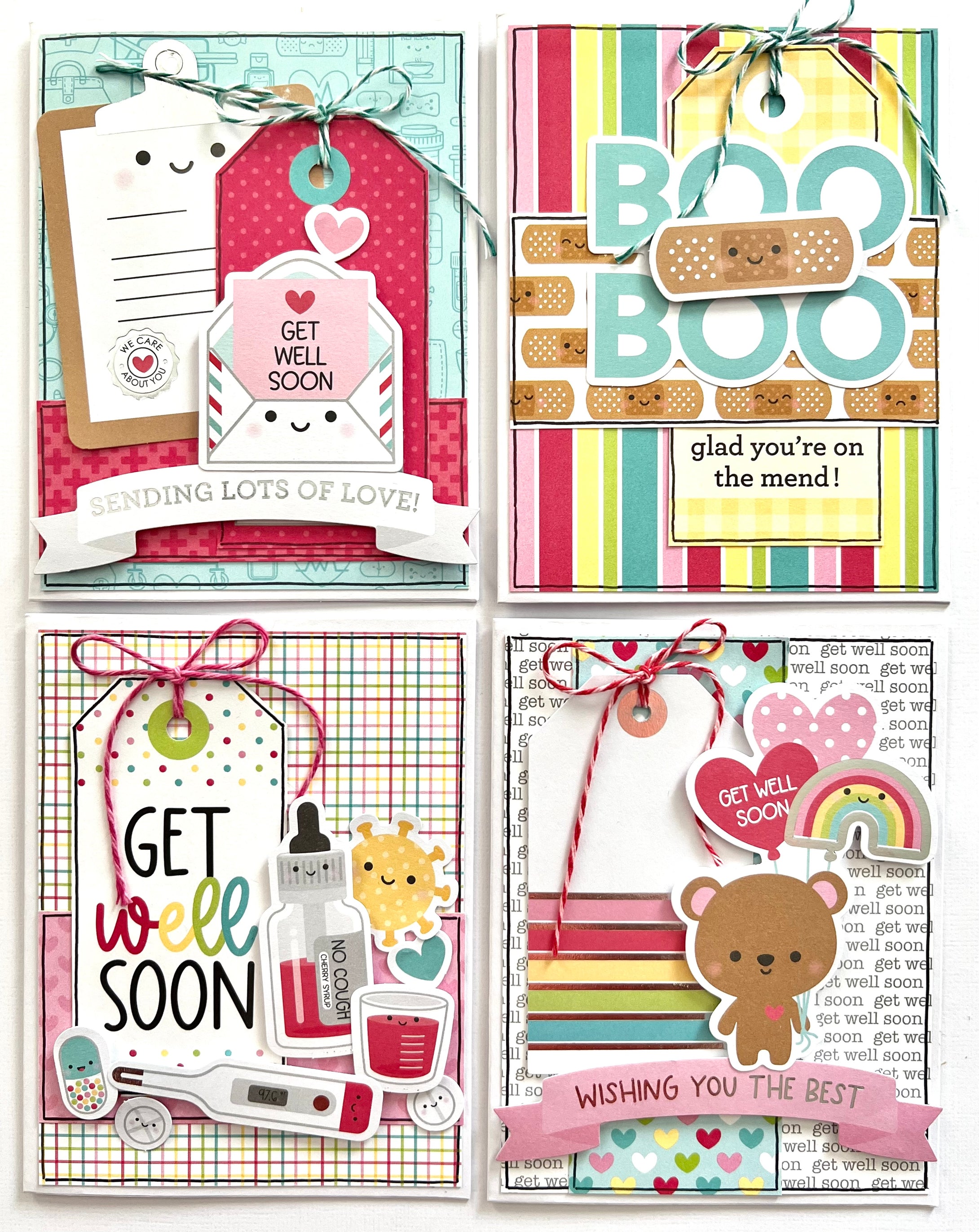 GET WELL CARDS - V